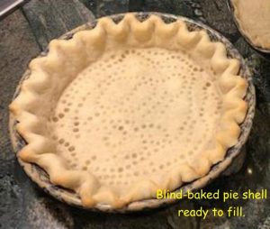 How to blind-bake a pie crust, step-by-step instructionsshell