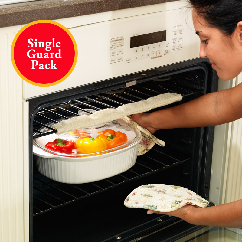 These Heat-Resistant Oven Rack Guards Prevent Burns When Removing Food From  The Oven