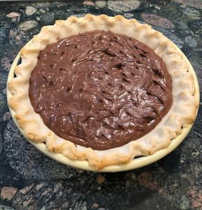 chocolate ganache pie