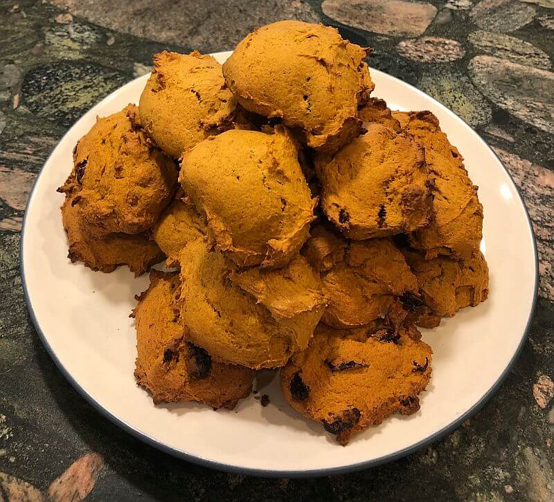 Spiced Pumpkin cookies